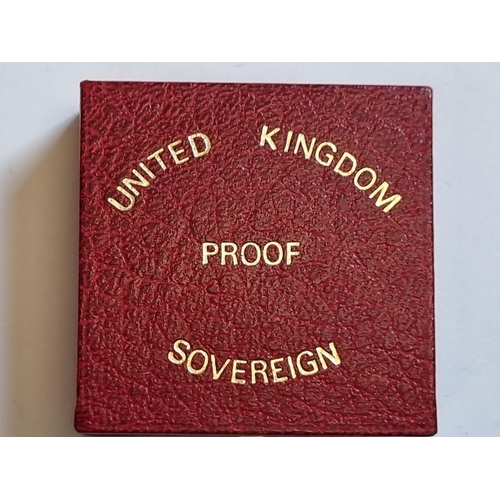 499 - A QEII 1985 Proof Sovereign, in case of issue, with COA