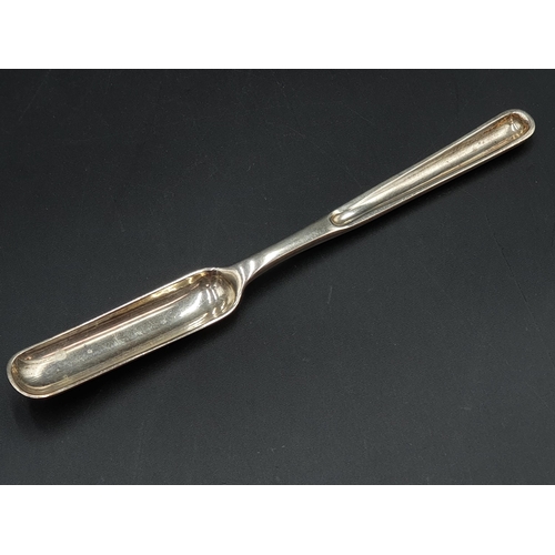 52 - A George III silver Marrow Scoop, London 1797, maker: G.B