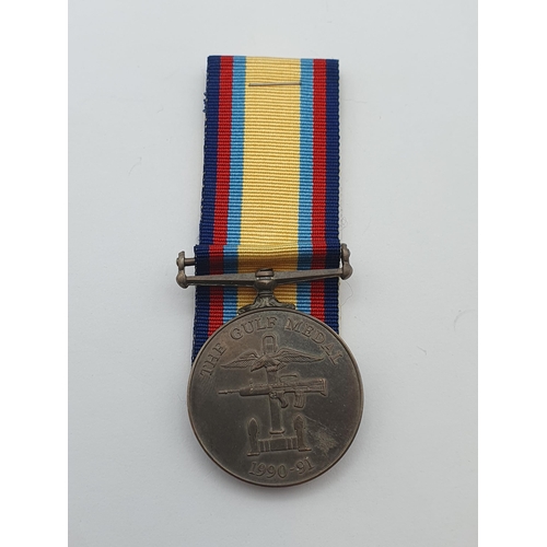 989 - Gulf War Medal 1990-91 engraved to D154702F Air Engineering Mechanic G. Stonehouse