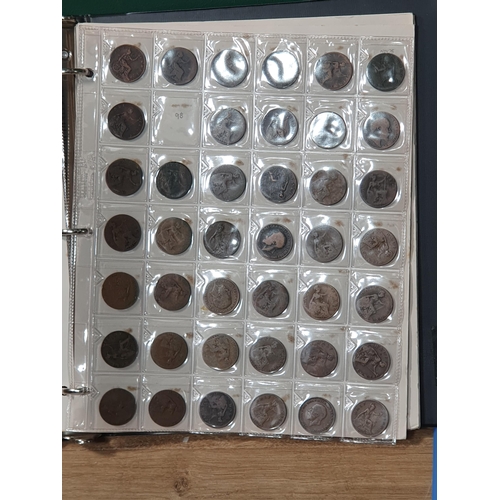 245 - A collection of mainly British pre-decimal Coins to include Victorian Farthings