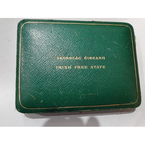 250 - Ireland-Irish Free State 1928 Proof Set, Farthing-Half Crown, in original fitted Case, plus a few ot... 