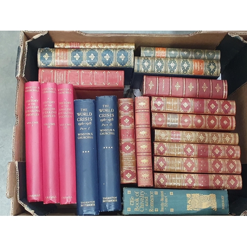 293 - Four boxes of Books including The Rev Gilbert White 'The Natural History and Antiquities of Selborne... 