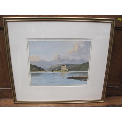 397 - RODNEY CHARMAN. Shipping in a Harbour, signed, oil on canvas, 18 x 24 in; a nineteenth century  embr... 