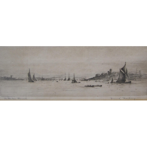 398 - E.OWEN JENNINGS. San Geremia , Venice, etching, pencil signed and inscribed, and number 12/75, Pl.12... 