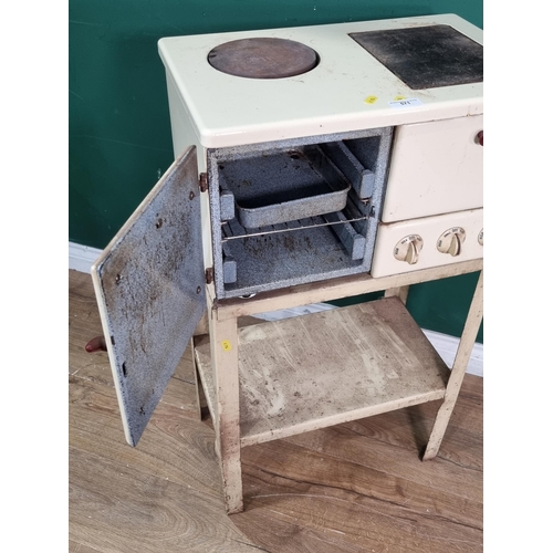 571 - A Belling electric Stove on stand 3ft H x 1ft 9in W (R6)