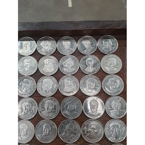 630 - A quantity of Maker's of the Millenium Collector's Coins including Muhammed Ali, Leonardo da Vinci, ... 