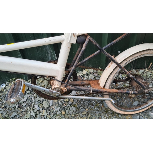 711 - A Moulton Mark 3 Bicycle, later painted