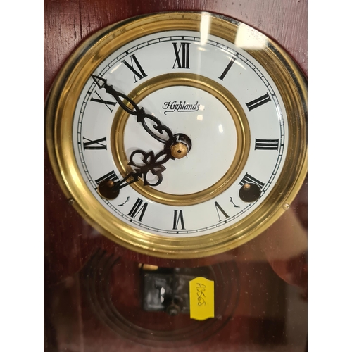 755 - A Singer Sewing Machine and a Wall Clock (R9)