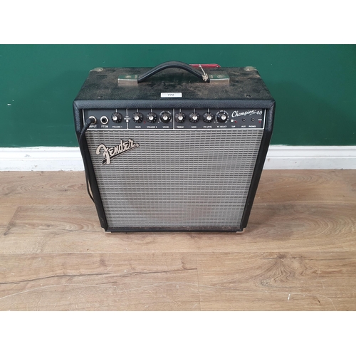 772 - A Fender Amplifier (R9)