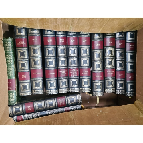 777 - Two boxes of Emile Zola and other Books (R9)