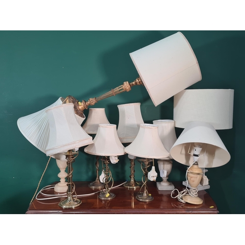 778 - Eleven various Table Lamps and shades (R6).
Failed PAT