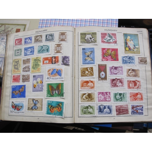 835 - A Miscellaneous All World Stamp Collection, principally post 1950, in various albums, with some loos... 