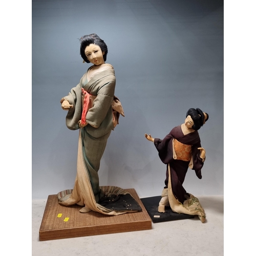 842 - Two Japanese Dolls (R10)