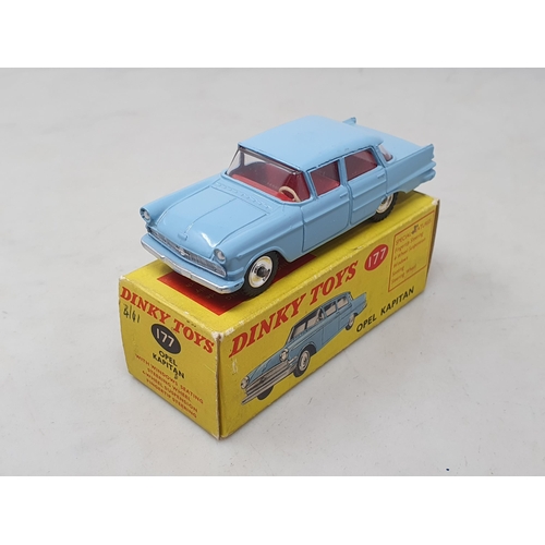 Dinky Toys Opel Kapitan 1960 - Réf 177 - Échelle 1/43 - Fabriquée En Angleterre