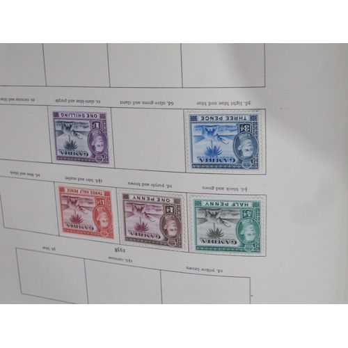 686 - A King Geo VI Commonwealth Stamp Selection contained in two New Age Stamp Albums; together with a sm... 