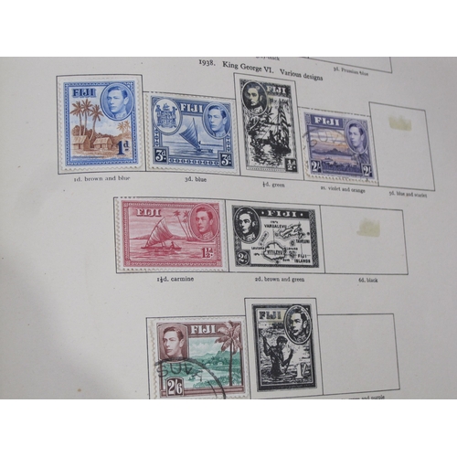 686 - A King Geo VI Commonwealth Stamp Selection contained in two New Age Stamp Albums; together with a sm... 