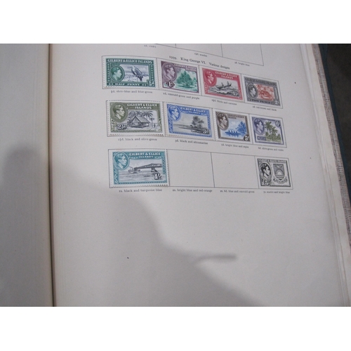 686 - A King Geo VI Commonwealth Stamp Selection contained in two New Age Stamp Albums; together with a sm... 