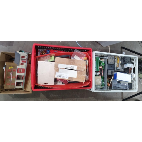 770 - A quantity of model railway accessories, model cars and various boxed models, (R9)