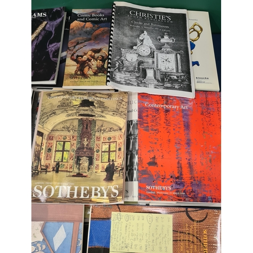 781 - A quantity of Sotheby's, Bonhams and Christies Catalogues (R10)