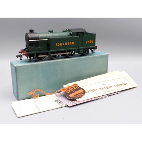 1003 - A rare boxed Hornby Dublo EDL7 0-6-2T in S.R. 'Sunshine' lettered livery, unused in superb condition... 