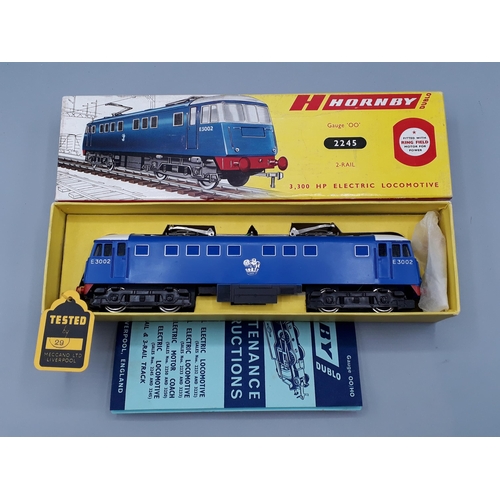 1013 - A boxed Hornby Dublo 2245 E3002 Electric Locomotive, unused in superb condition, box is outstanding ... 