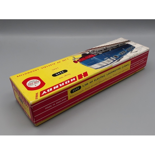 1013 - A boxed Hornby Dublo 2245 E3002 Electric Locomotive, unused in superb condition, box is outstanding ... 