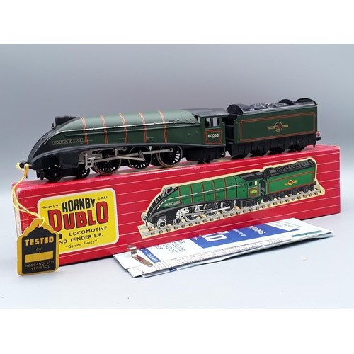 1035 - A boxed Hornby Dublo 2211 'Golden Fleece' Locomotive, unused in mint condition, box superb with just... 