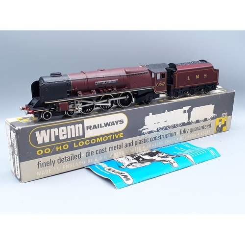 1054 - A boxed Wrenn W2242 'City of Liverpool', M showing no signs of use to wheels, comes with Hornby Dubl... 