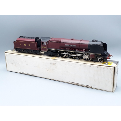 1054 - A boxed Wrenn W2242 'City of Liverpool', M showing no signs of use to wheels, comes with Hornby Dubl... 