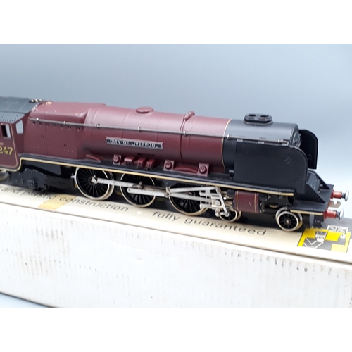 1054 - A boxed Wrenn W2242 'City of Liverpool', M showing no signs of use to wheels, comes with Hornby Dubl... 