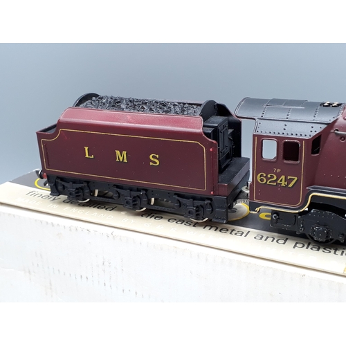 1054 - A boxed Wrenn W2242 'City of Liverpool', M showing no signs of use to wheels, comes with Hornby Dubl... 