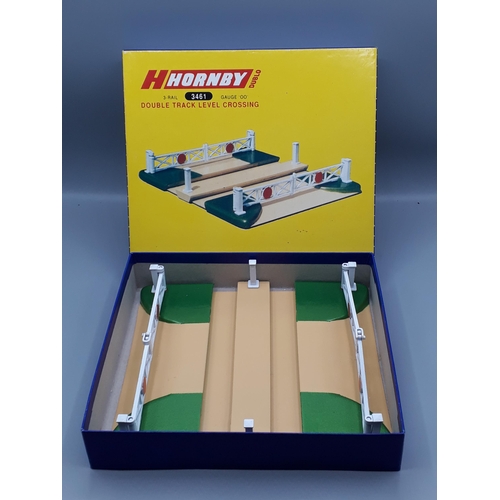 1063 - A boxed Hornby Dublo 'Never Was' double track Level Crossing, produced by Tony Cooper in 1992, M, un... 