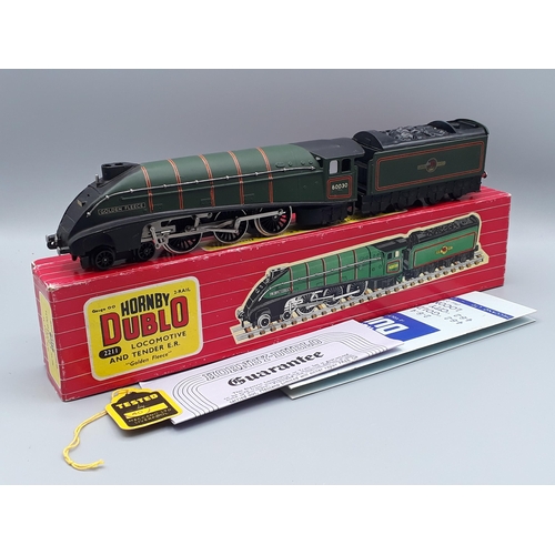 1064 - A boxed Hornby Dublo 2211 'Golden Fleece', M, showing no signs of use to wheels, box in superb condi... 