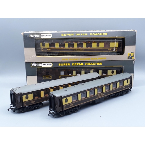 1167 - A boxed Wrenn W6000A Pullman Coack Brake/2nd, a boxed W6002 renamed 'Rosemary' (cellophane broken on... 