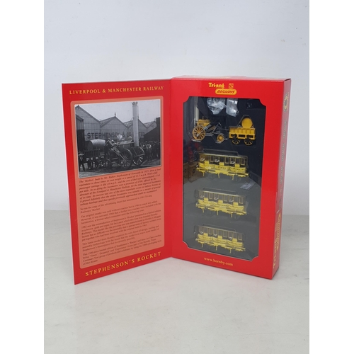 1173 - A boxed Hornby R3809 Limited Edition Stephenson's Rocket Train Pack, Certificate No.1242 boxed as th... 