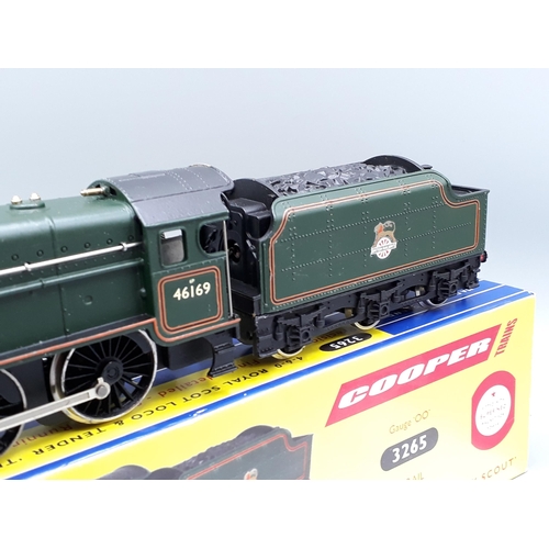 1194 - A boxed Cooper Trains Limited Edition 3265 Royal Scot Locomotive 'The Boy Scout' in BR green liver, ... 