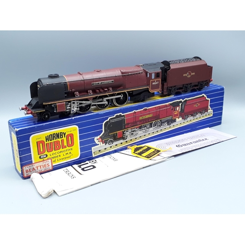 1203 - A boxed Hornby Dublo 3226 'City of Liverpool' Locomotive, M, appears to be unused or very lightly ru... 