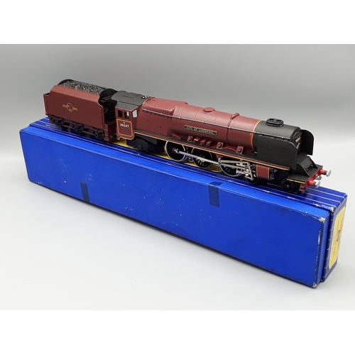 1203 - A boxed Hornby Dublo 3226 'City of Liverpool' Locomotive, M, appears to be unused or very lightly ru... 