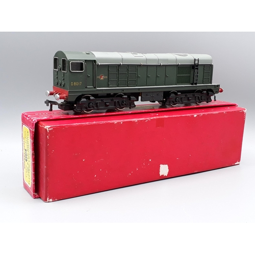 1211 - A boxed Hornby Dublo 2230 Bo-Bo diesel Locomotive in striped picture box, M, appears unused with no ... 