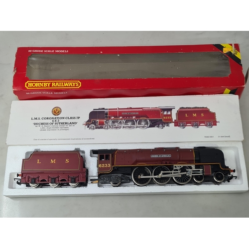 1240 - A boxed Hornby 'Duchess of Sutherland', a boxed Hornby LMS 0-6-0T Jinty and a part boxed Hornby GWR ... 