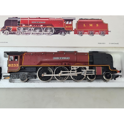 1240 - A boxed Hornby 'Duchess of Sutherland', a boxed Hornby LMS 0-6-0T Jinty and a part boxed Hornby GWR ... 