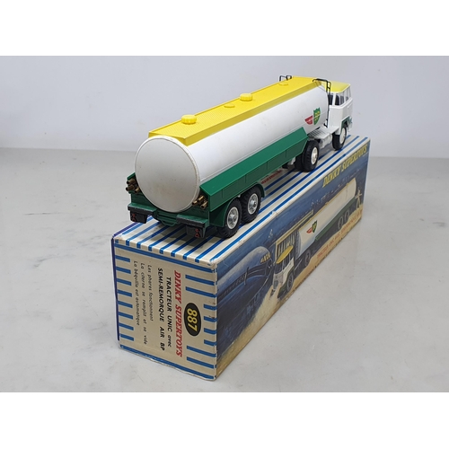 1479 - A boxed French Dinky Supertoys No.887 B.P. Aircraft Refueller, Nr M-M, box Ex plus with base card an... 
