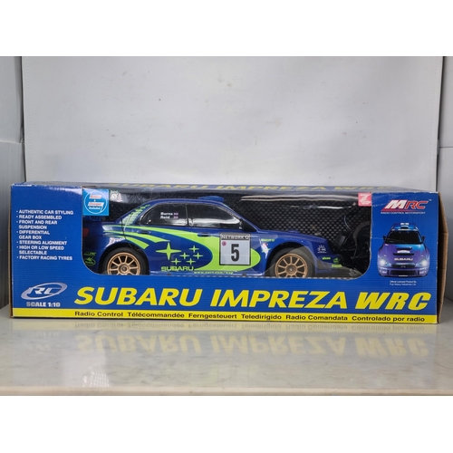 1656 - A boxed 1:10 scale Radio Control Subaru Impreza WRC