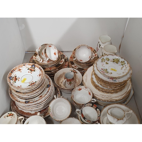 256 - A selection of various Teaware including Royal Albert Crown China, some A/F, (R4)