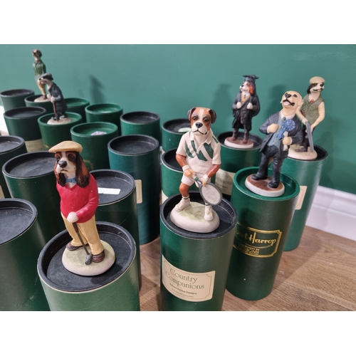 498 - A quantity of Country Companion Figures, Robert Harrop design in original containers (26) (R5)