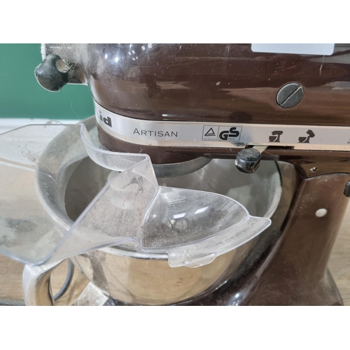 513 - A Kitchenaid Artisan Food Mixer, passed PAT, (R3)