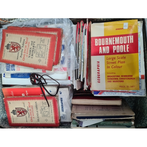 701 - Two Luggage Cases containing railway Photos, Cigarette Cards, Books, Maps, Ian Allen locomotive spot... 