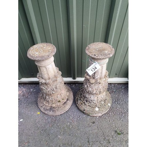 134 - A pair of garden Plant Stands.