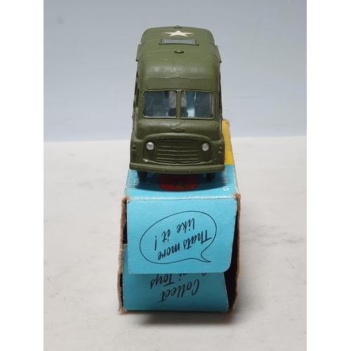 4 - A Boxed Corgi Toys Army Field Kitchen Van No 358, Box A/F. (Cab).