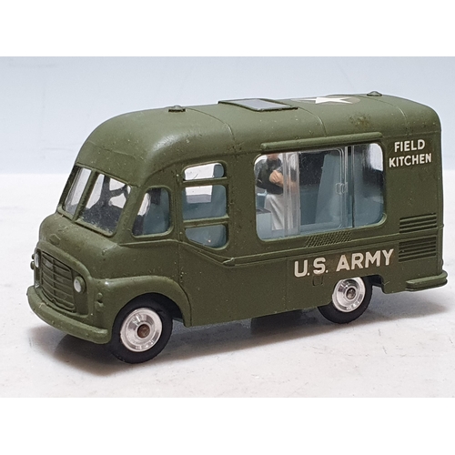 4 - A Boxed Corgi Toys Army Field Kitchen Van No 358, Box A/F. (Cab).